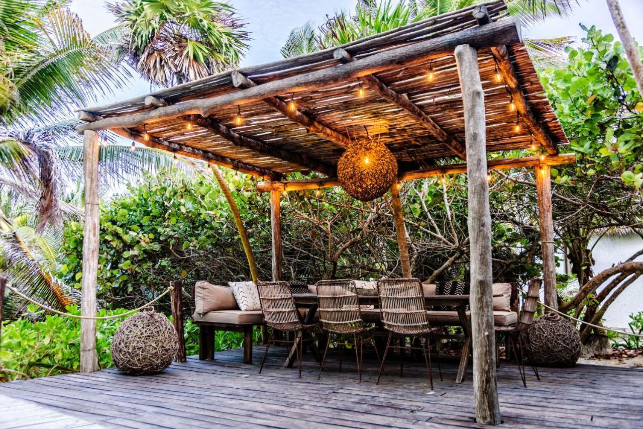 Casa Zaba Villa Tulum Pueblo Buitenkant foto